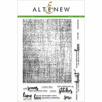 Altenew - Clear Photopolymer Stamps - Rustic Linen