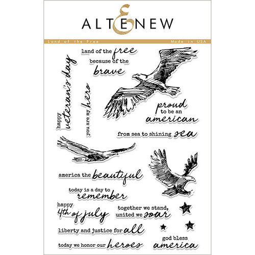 Altenew - Clear Photopolymer Stamps - Land of the Free