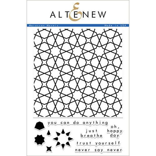 Altenew - Clear Photopolymer Stamps - Moroccan Mosaic