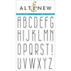 Altenew - Clear Photopolymer Stamps - Tall Alpha