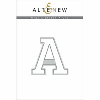 Altenew - Dies - Mega Alphabet - A