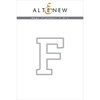 Altenew - Dies - Mega Alphabet - F