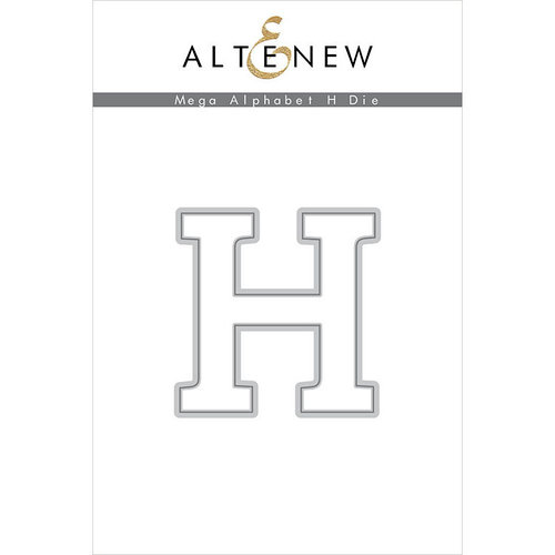Altenew - Dies - Mega Alphabet - H