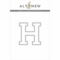 Altenew - Dies - Mega Alphabet - H