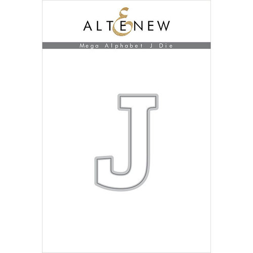Altenew - Dies - Mega Alphabet - J