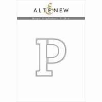 Altenew - Dies - Mega Alphabet - P