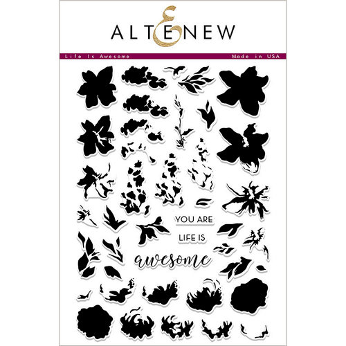 Altenew - Clear Photopolymer Stamps - Life Is Awesome