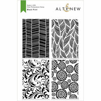 Altenew - Clear Photopolymer Stamps - Block Print