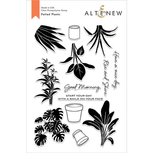 Altenew - Clear Photopolymer Stamps - Potted Plants