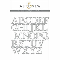 Altenew - Dies - Classic Alphabet