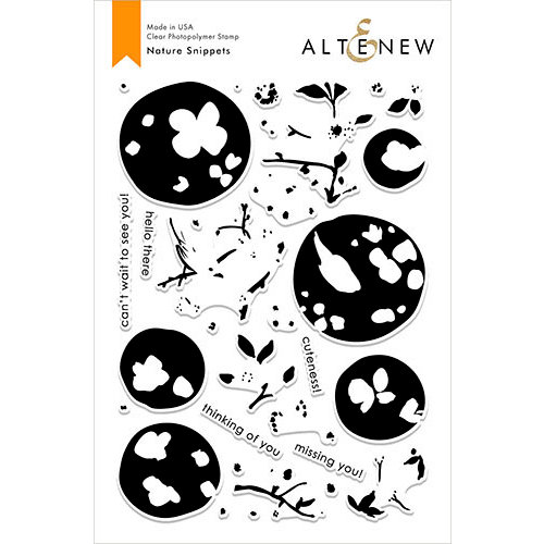 Altenew - Clear Photopolymer Stamps - Nature Snippets