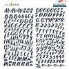 Altenew - Puffy Stickers - Alphabet - Live Your Dream