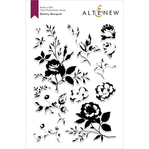 Altenew - Clear Photopolymer Stamps - Dainty Bouquet
