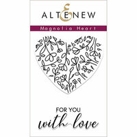 Altenew - Clear Photopolymer Stamps - Magnolia Heart