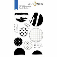 Altenew - Clear Photopolymer Stamps - Trendy Circles