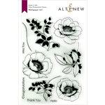 Altenew - Clear Photopolymer Stamps - Wallpaper Art