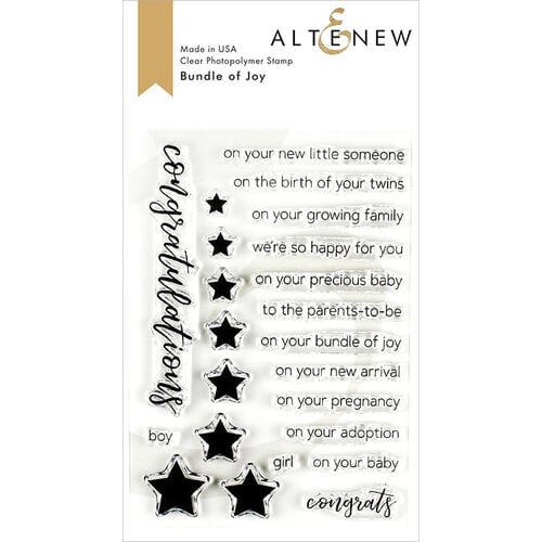 Altenew - Clear Photopolymer Stamps - Bundle Of Joy