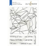 Altenew - Clear Photopolymer Stamps - Geometric Landscape