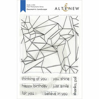 Altenew - Clear Photopolymer Stamps - Geometric Landscape