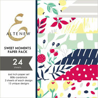 Altenew - Sweet Moments - 6 x 6 Paper Pack - 24 Sheets