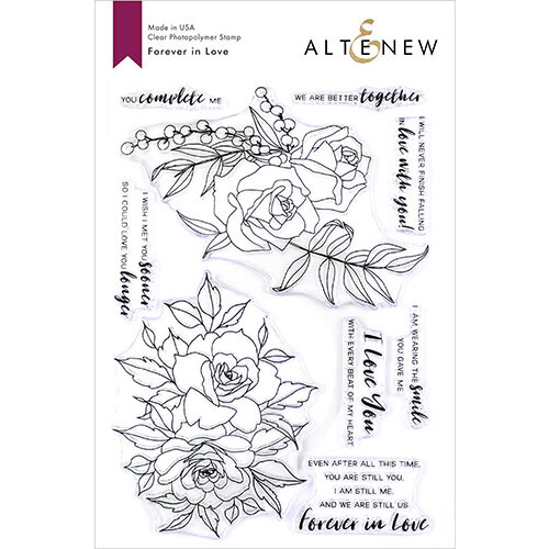 Altenew - Clear Photopolymer Stamps - Forever in Love