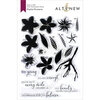 Altenew - Clear Photopolymer Stamps - Playful Plumeria