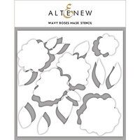 Altenew - Mask Stencil - Wavy Roses