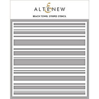 Altenew Beach Towel Stripes Stencil