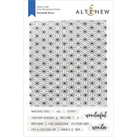 Altenew - Clear Photopolymer Stamps - Faceted Stars