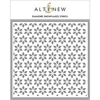 Altenew - Stencil - Diamond Snowflakes