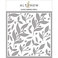 Altenew Leaves & Berries Stencil