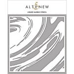 Altenew - Stencil - Liquid Marble