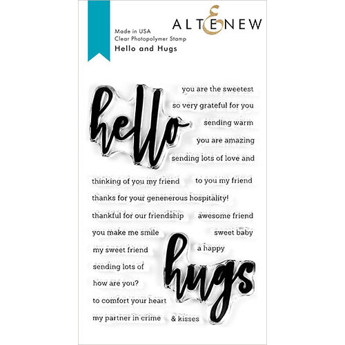 Altenew - Clear Photopolymer Stamps - Hello and Hugs