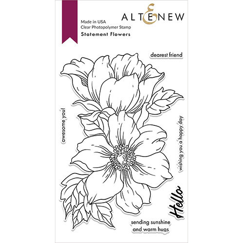 Altenew - Clear Photopolymer Stamps - Statement Flowers