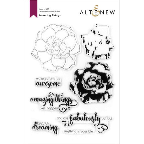 Altenew - Clear Photopolymer Stamps - Amazing Things