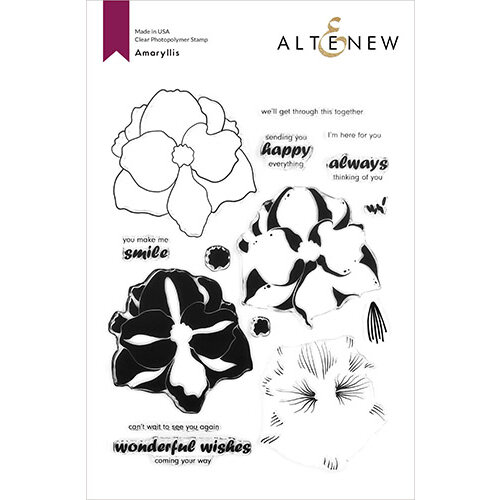 Altenew - Clear Photopolymer Stamps - Amaryllis