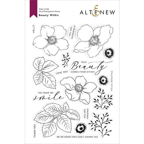 Altenew - Clear Photopolymer Stamps - Beauty Within