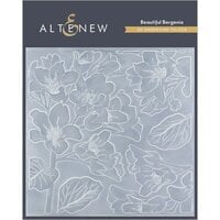 Altenew - Embossing Folder - 3D - Beautiful Bergenia