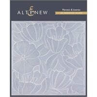 Altenew - Embossing Folder - 3D - Flowers and Leaves