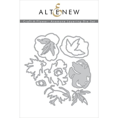 Altenew - Layering Dies - Craft A Flower - Anemone