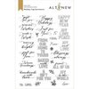 Altenew - Clear Photopolymer Stamps - Holiday Tag Sentiments