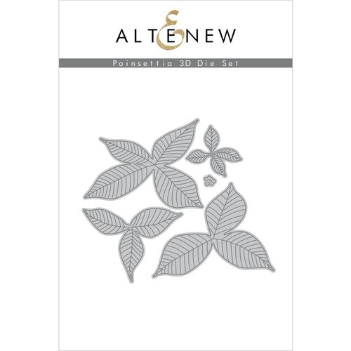 Altenew - Dies - 3D - Poinsettia