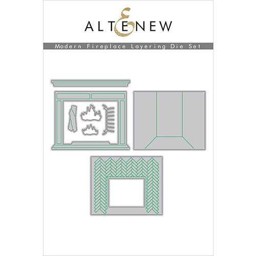 Altenew - Layering Dies - Modern Fireplace