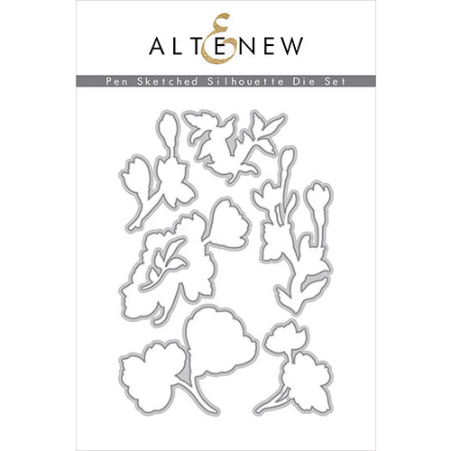 Altenew - Dies - Pen Sketched Silhouette