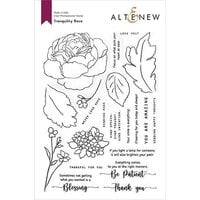 Altenew - Clear Photopolymer Stamps - Tranquility Rose