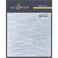 Altenew - Embossing Folder - 3D - Ribbon Waves