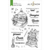 Altenew - Clear Photopolymer Stamps - Books Are Magic