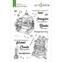Altenew - Clear Photopolymer Stamps - Books Are Magic