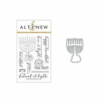 Altenew - Die and Clear Acrylic Stamp Set - Love and Light