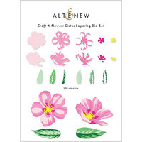 Altenew - Layering Dies - Craft A Flower - Cistus
